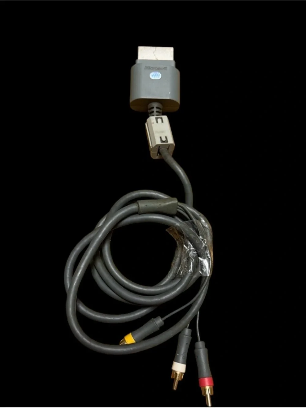 Genuine Original ~ Xbox 360 ~ Composite Audio Video Cable ~ Original ~ Microsoft